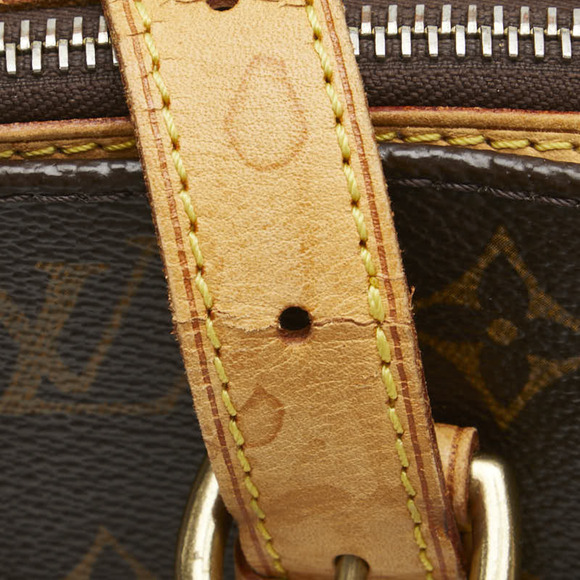 LOUIS VUITTON Brown Monogram Leather Shoulder Bag - Picture 6 of 16